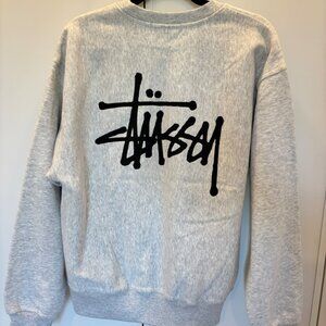 Stussy Basic Crew sweatshirt M new with tags
